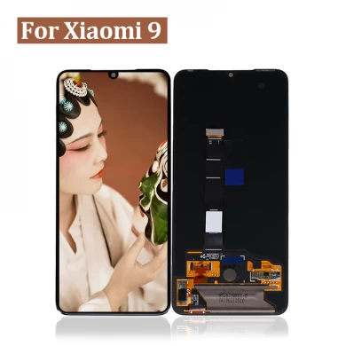Xiaomi MI 9 M1903F LCDディスプレイタッチスクリーンデジタイザ携帯電話アセンブリの交換