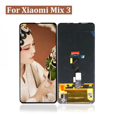ل xiaomi mi mix 3 الهاتف المحمول شاشة lcd لمس الشاشة محول الأرقام استبدال الجمعية