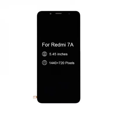 Pour Xiaomi Redmi 7A LCD Montage de téléphone portable Affichage Écran tactile Pièces de numériseur 6.3 "Noir