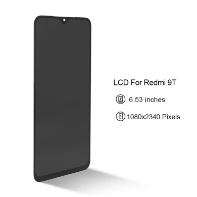 Xiaomi Redmi 9T Vitrin için LCD Dokunmatik Ekran Digitizer Meclisi Yedek Parçalar