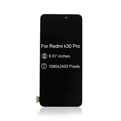 Xiaomi Redmi K30 Pro LCD Ekran Dokunmatik Ekran Digitizer Telefon Meclisi 6.67 "Siyah OEM