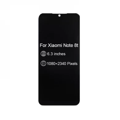 Pour Xiaomi Redmi Remarque 8T LCD Affichage écran tactile Digitizer Mobile Téléphone Assembly 6.3 "Noir