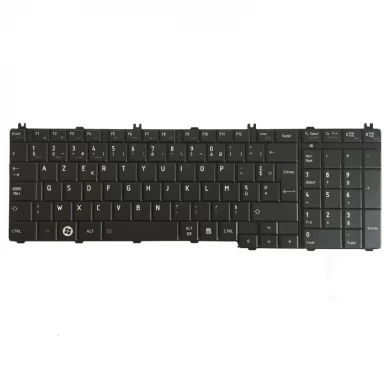 Teclado francés para Toshiba Satélite C650 C655 C655D C660 C670 L650 L655 L670 L675 L750 L755 L755D Laptop negro ph Teclado