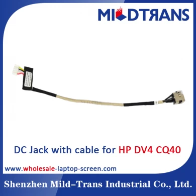 HP DV4 portátil DC Jack