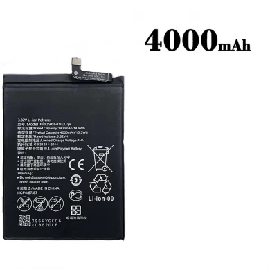 Hb396689Ecw 4000Mah Mobile Phone Battery For Huawei Enjoy 9 Screen Y7 Pro 2019 Battery