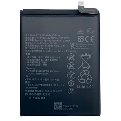 HB486486ECW 4200MAH Batterie de téléphone portable pour Huawei Mate 30 Pro Batterie Prix usine