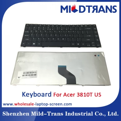高品质的美国布局笔记本键盘的宏碁3810T