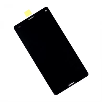 소니 Z3 소형 디스플레이 LCD 터치 스크린 디지타이저 휴대 전화 어셈블리 블랙