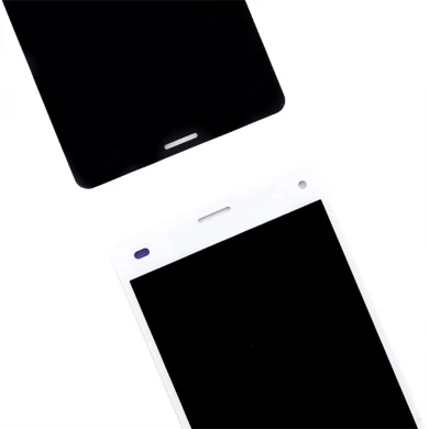 Heißer Verkauf für Sony Z3 Kompaktanzeige LCD-Touchscreen Digitizer Handy-Montage Schwarz