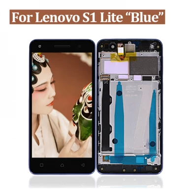 Sıcak Satış Fiyat Lenovo Vibe S1 Lite LCD Telefon Ekran Dokunmatik Ekran Digitizer Meclisi