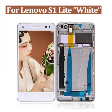 Preço quente de venda para Lenovo Vibe S1 Lite LCD Telefone Tela Tela Tela Digitador Montagem