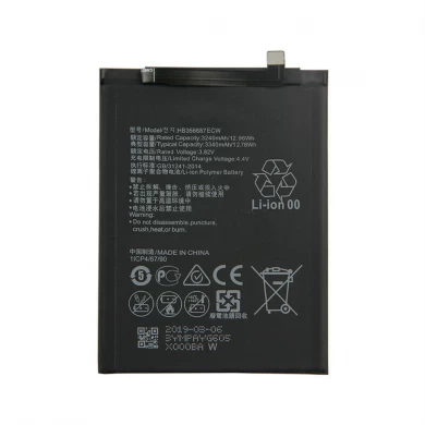 Hot Sale Replacement Battery Hb396286Ecw For Huawei Mate 10 Lite Battery 3340Mah