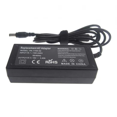 Hot Sell Adapter Notbook pour Toshiba 19V 3.42A 65W 65W 65W 6.3 * 3.0mm Ordinateur portable DC Power Charger Adapte