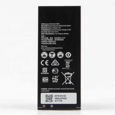 Batterie de vente chaude HB4342A1RBC Batterie de téléphone portable 3.8V 2200MAH pour Huawei Y5 II