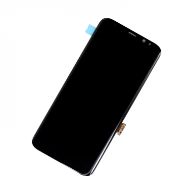 حار بيع ممتازة OEM جودة الهاتف المحمول LCD لسامسونج S8 زائد عرض شاشة تعمل باللمس