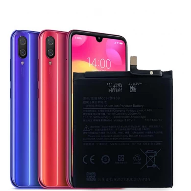 Bateria BN39 da fábrica de venda quente para a bateria de jogo de Xiaomi 3000mah