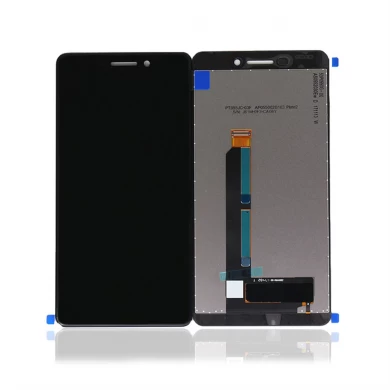 ЖК-экран для Nokia 6 2018 Дисплей ЖК-дисплей Сенсорный экран Сенсорный экран Устройство с монтажом