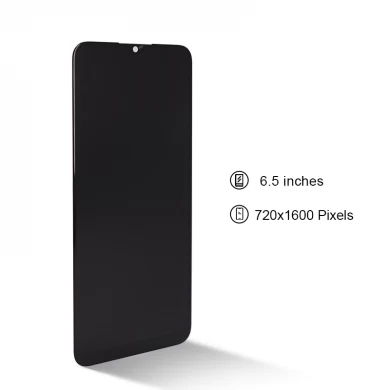Samsung Galaxy A02S A025 SM-A025F 6.5 "ブラック用LCDスクリーンタッチディスプレイデジタイザアセンブリアセンブリ