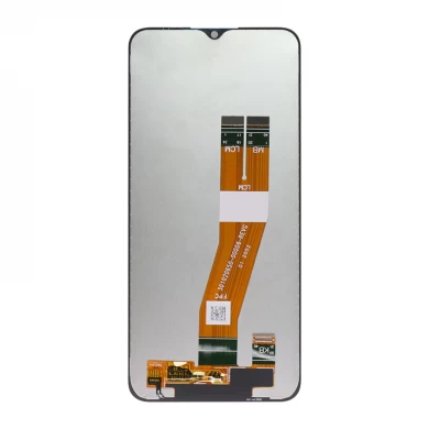 Montagem do digitador de tela de toque de tela LCD para Samsung Galaxy A02S A025 SM-A025F 6.5 "Preto