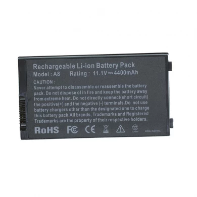 Batterie pour ordinateur portable pour Asus A8 A8000 Z90 A8000F A8000J A8000JA A8000JC A8E A8F A8FM A8H A8HE A8JS A8JV A8LE