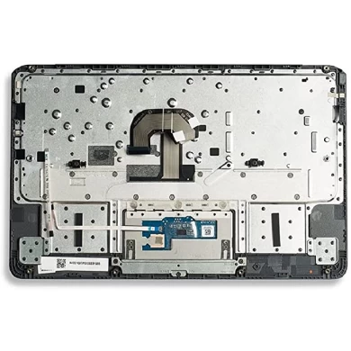 HP Chromebook 11 G6 EE L14921-001 용 터치 패드 어셈블리 대체 부품이있는 노트북 블랙 팜 테스트 대문자