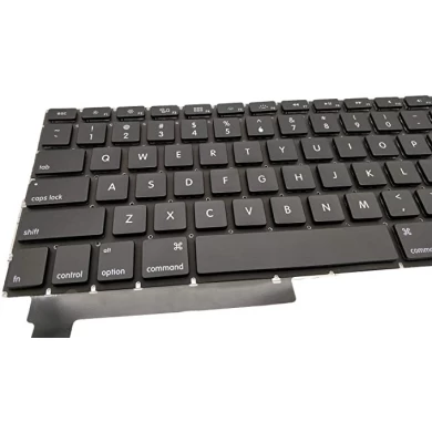 Laptop-Tastatur A1278 2008-2015 MB990 MB991 MC374 MC375 MC700 MC724 MD313 MD314 MD101 MD102 Serie Laptop schwarz US-Layout