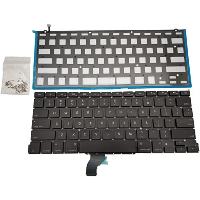 Клавиатура ноутбука A1502 ME864LL / A ME866LL / Черная макет США