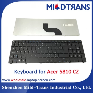 Teclado portátil para Acer 5810 con CZ