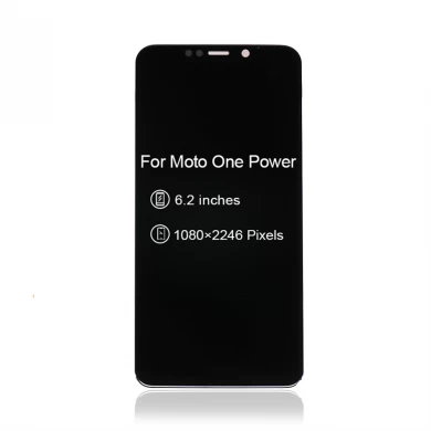 Экран дисплея ЖК-дисплея для Moto One Power P30 Примечание Сотовый телефон ЖК-экран с сенсорным экраном