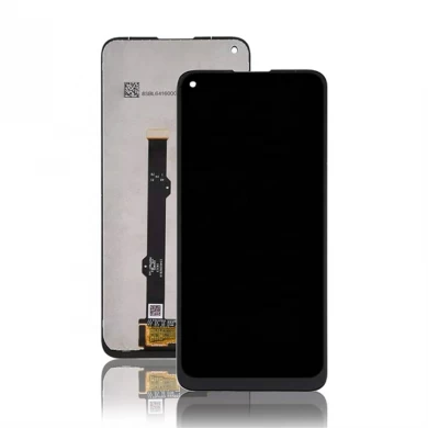 LCD 디스플레이 터치 스크린 휴대 전화 디지타이저 어셈블리 모토 G8 LCD 교체 블랙