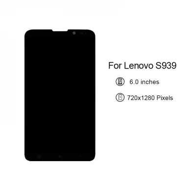 Lenovo S939 LCD Dokunmatik Ekran Digitizer Cep Telefonu Meclisi Için LCD Değiştirme