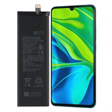 Xiaomi用リチウムイオン電池注記10 /注10 Pro CC9 Pro BM52 3.8V 5260mah携帯電話電池