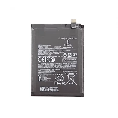 Batteria agli ioni di litio per Xiaomi Redmi Nota 10 BN59 3.85v 5000mAh Sostituzione della batteria del telefono cellulare