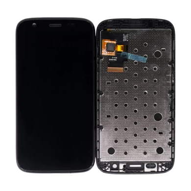تجميع الهاتف المحمول ل MOTO G XT1032 XT1033 LCD شاشة تعمل باللمس محول الأرقام 4.5 "أسود