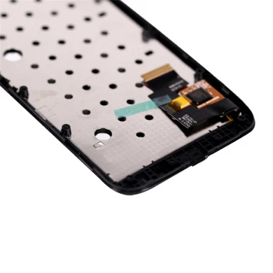 移动电话组件用于Moto G XT1032 XT1033 LCD显示屏触摸屏数字化器4.5“黑色