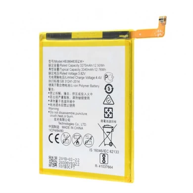 Batterie de téléphone portable pour Huawei Nova Plus Remplacement HB386483ECW 3340MAH