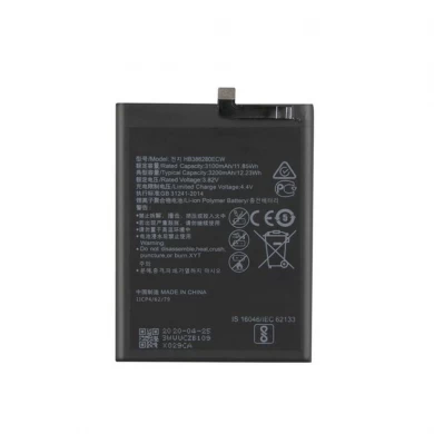 Mobile Phone Battery For Huawei P10 Battery Replacement 3200Mah Hb386280Ecw