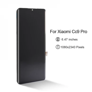 Telefone celular para Xiaomi CC9 Pro / Nota 10 / Nota 10 Pro LCD Exibir tela com montagem de toque