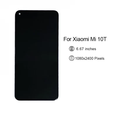 Xiaomi 10T LCD 터치 스크린 디지타이저 어셈블리 교체를위한 휴대 전화 LCD 디스플레이