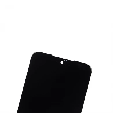 الهاتف المحمول شاشة LCD شاشة تعمل باللمس 6.0 "الأسود ل MOTO G7 XT1962 LCD محول الأرقام الجمعية