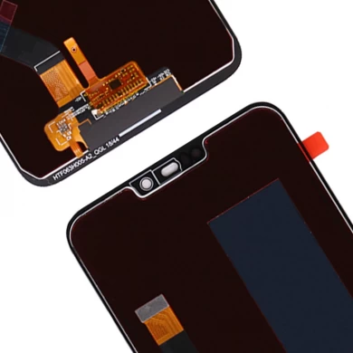 Teléfono móvil LCD para HUAWEI HONOR 8C Pantalla táctil Digitalizador LCD Digitalizador Negro