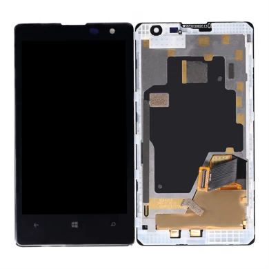 Nokia Lumia 1020 LCD 디스플레이 터치 스크린 디지타이저 어셈블리 교체를위한 휴대 전화 LCD
