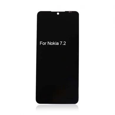 Pantalla LCD de teléfono móvil para NOKIA 7.2 LCD con pantalla táctil Montaje digitalizador