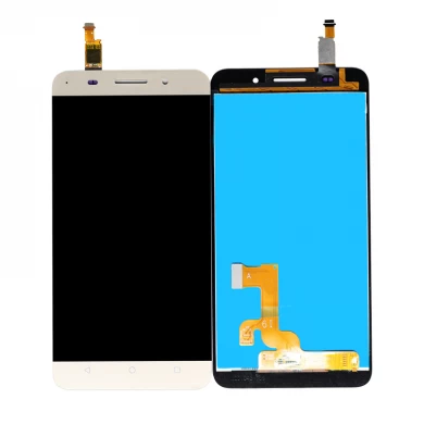 手机液晶触摸屏数字化器组件为华为荣誉4x显示黑色/白色/金