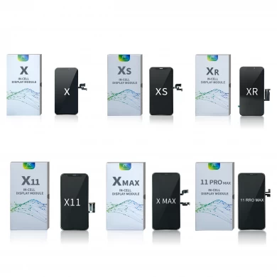 LCDs do telefone móvel para o iPhone Xs Max Display JK TFT Incell LCD Montagem do Digitador da tela de toque