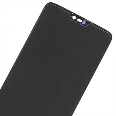 Tela OLED do telefone móvel para o OnePlus 6 A6000 A6003 Montagem de tela de toque de exibição com moldura