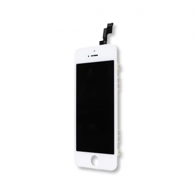 Части мобильного телефона ЖК-дисплей для iPhone 5S дисплей с монтажом черный белый телефон ЖК-экран