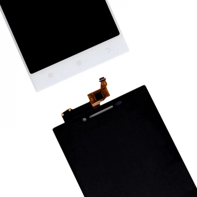 LCD de telefones móveis para Lenovo P70 LCD Display e digitador de tela de toque 5.0 polegadas preto branco