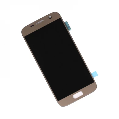 MOBLIE TELÉFONO LCD para Samsung Galaxy S7 G930 SM G930F G930FD G930S G930L LCD con reemplazo del ensamblaje del digitalizador de la pantalla táctil