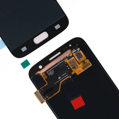 Moblie Phone LCD для Samsung Galaxy S7 G930 SM G930F G930FD G930S G930L ЖК-дисплей с сенсорным экраном Digitizer Сборка замены
